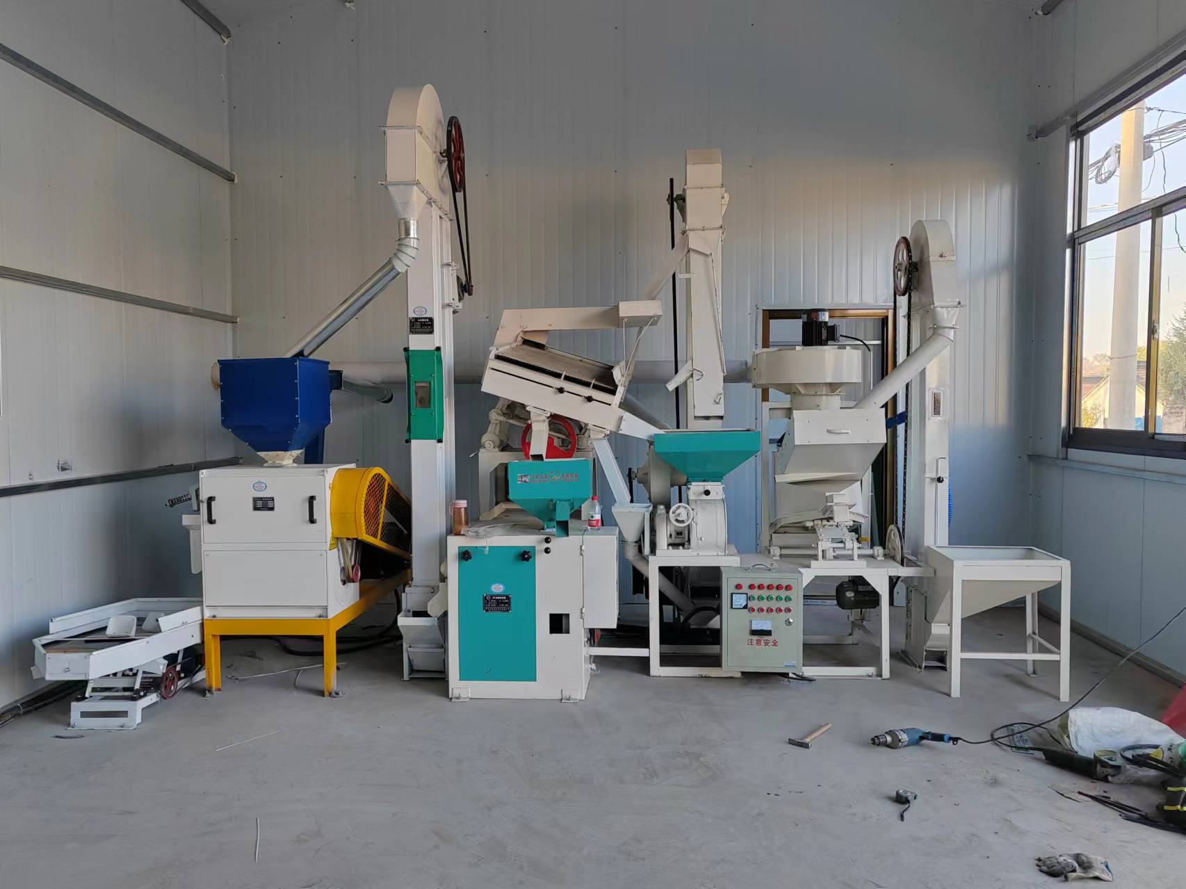 日產(chǎn)5噸藜麥脫皮(除皂苷)成套機(jī)組