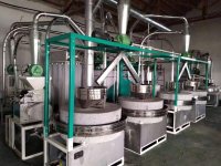 sm100×4+2小麥石磨平篩制粉成套設(shè)備