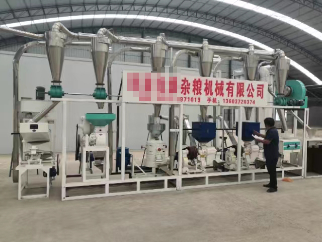 日產(chǎn)10噸小黃米（大黃米）碾米成套機(jī)組