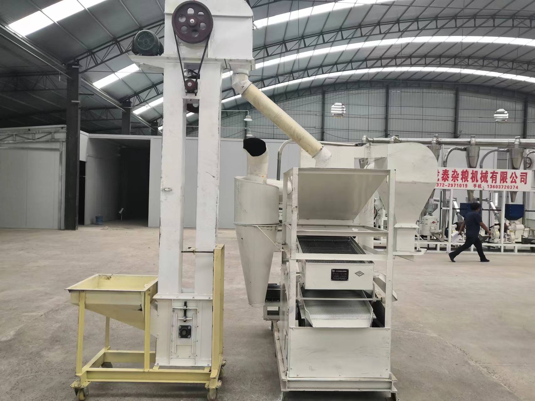 TQFS—40:50:80:100型組合清選機(jī)