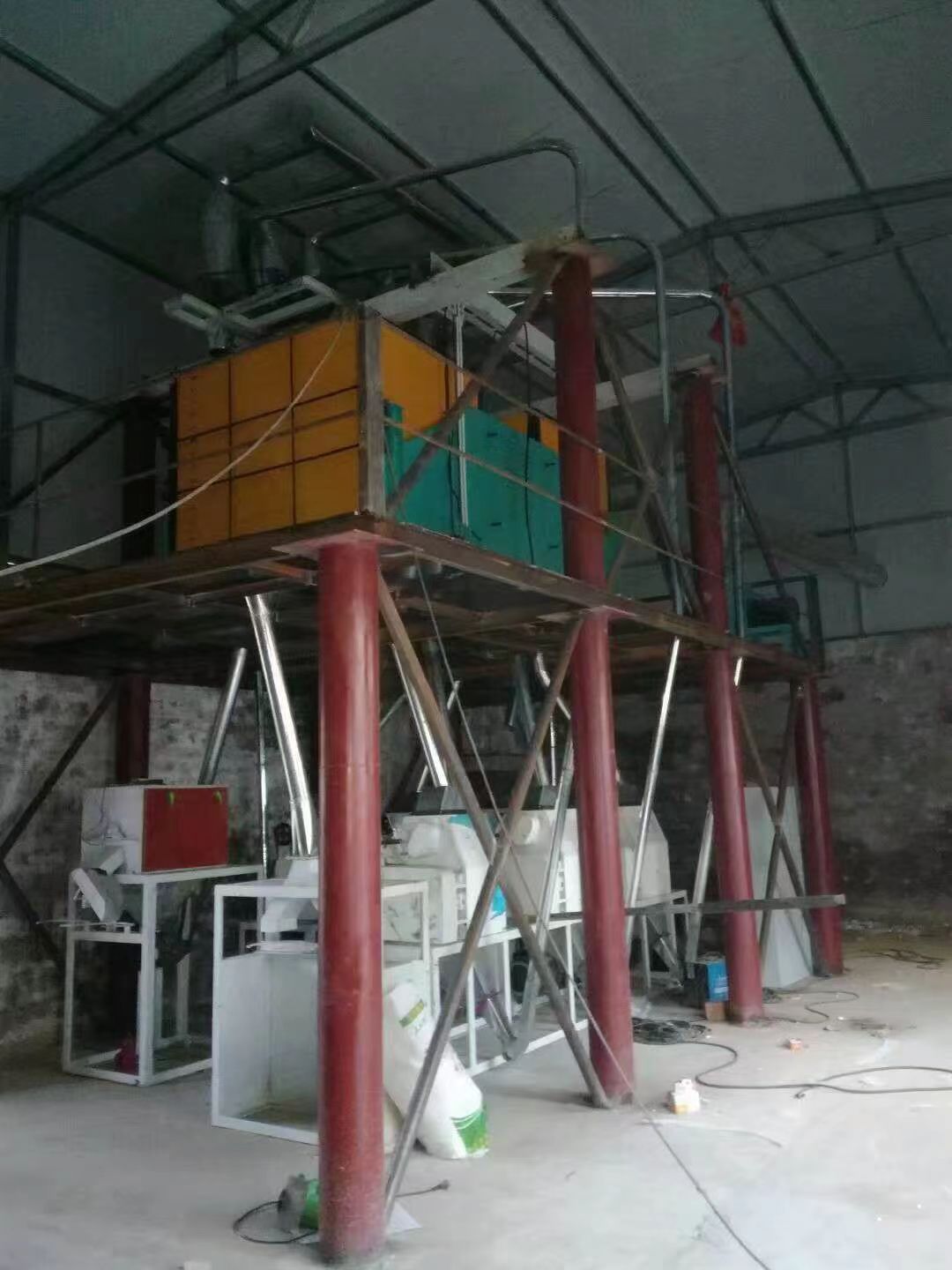 6F240×6×25小麥平篩制粉成套機(jī)組