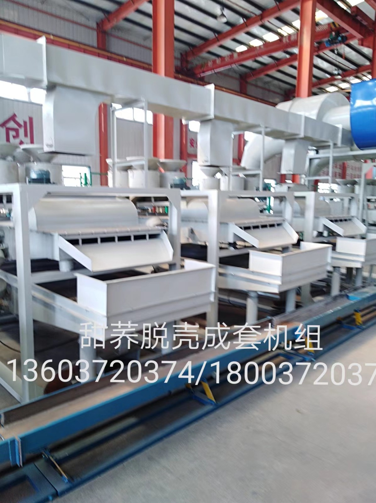 日產(chǎn)10噸蕎麥脫殼蕎麥米機(jī)組